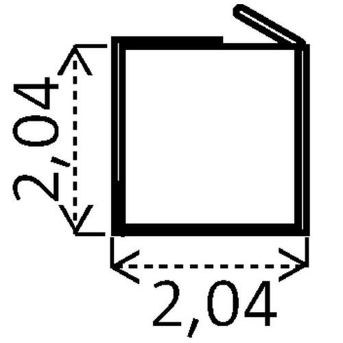 Ort für die Türen A, B oder C bei der Bestellung angeben. Die Türen öffnen sich nur nach außen. Abmessungen über alles in m.