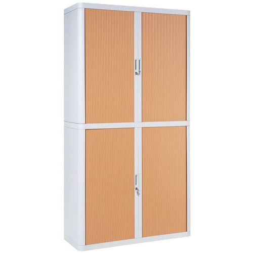 Rollladenschrank EasyOffice zur Selbstmontage - Höhe 204 cm - Manutan.ch