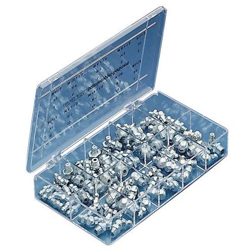 Coffret de graisseurs - 160 pièces Coffret de graisseurs - 160 pièces