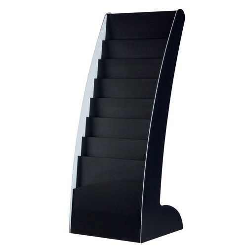 Présentoir exposition Courbo - Noir - Paperflow