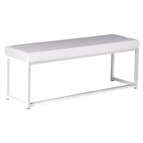 Banc Kubo Love - structure et assise simili cuir Banc Kubo Love - structure et assise simili cuir