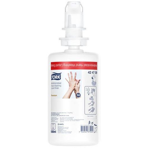 Antimikrobielle Flüssigseife S4, 1000 ml - Tork