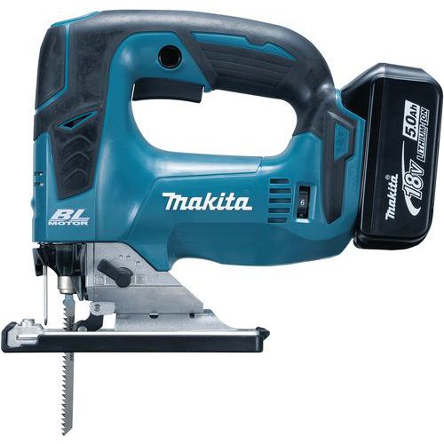 Scie sauteuse 18V 5Ah - Poignée Étrier - Makita Scie sauteuse 18V 5Ah - Poignée Étrier - Makita
