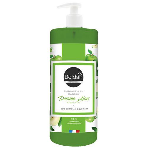Nettoyant mains pomme aloe - 500 ml - Boldair Nettoyant mains pomme aloe - 500 ml - Boldair
