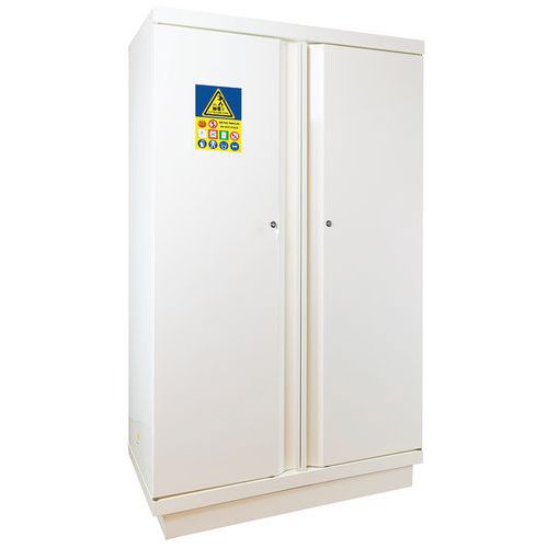 Sicherheitsschrank zur Aufbewahrung von Lithium-Batterien - leer