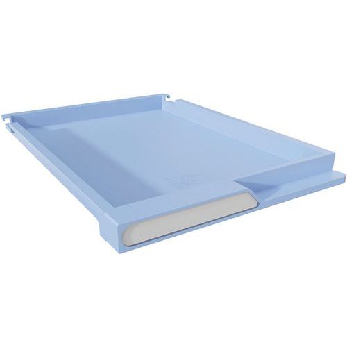 Schublade, 3 cm, weiß, Etikettenschutz, E-Clen, ergonomisch