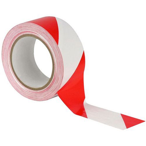 PE-Klebeband für Social-Distancing-Maßnahmen - zweifarbig PE-Klebeband für Social-Distancing-Maßnahmen - zweifarbig
