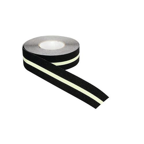 Rutschhemmendes Klebeband, nachleuchtend, 50 mm x 6 m - Novap Rutschhemmendes Klebeband, nachleuchtend, 50 mm x 6 m - Novap