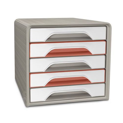 Ablagesystem Smoove 7-111 - Sandfarben/Terrakotta - CEP