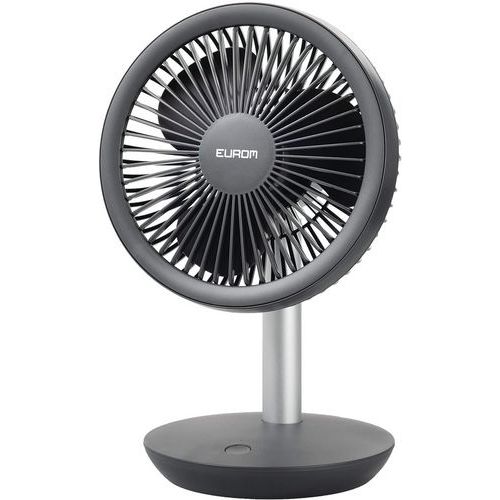 Ventilateur nomade à batterie - Chargeur USB - Eurom Ventilateur nomade à batterie - Chargeur USB - Eurom