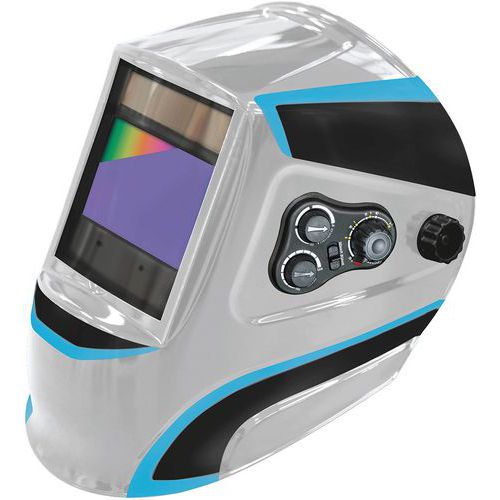 Masque de soudure optoélectronique Ergotech gris 5/9-9/13 - GYS Masque de soudure optoélectronique Ergotech gris 5/9-9/13 - GYS
