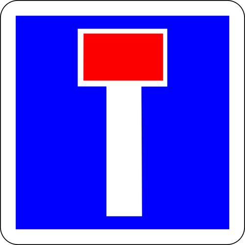Hinweisschild C13a - Sackgasse - Kelias