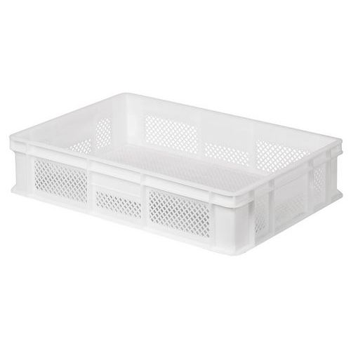 Euronorm-Behälter mit durchbrochenen Wänden und Böden - Länge 600 mm - 12 bis 24 L