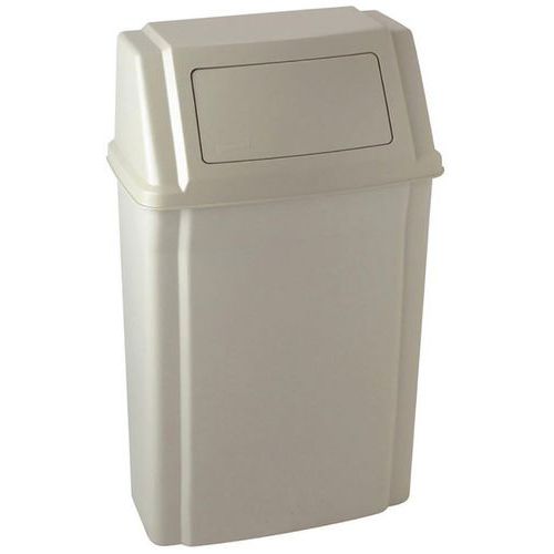 Wandabfallbehälter ohne Aschenbecher - 57L - Rubbermaid