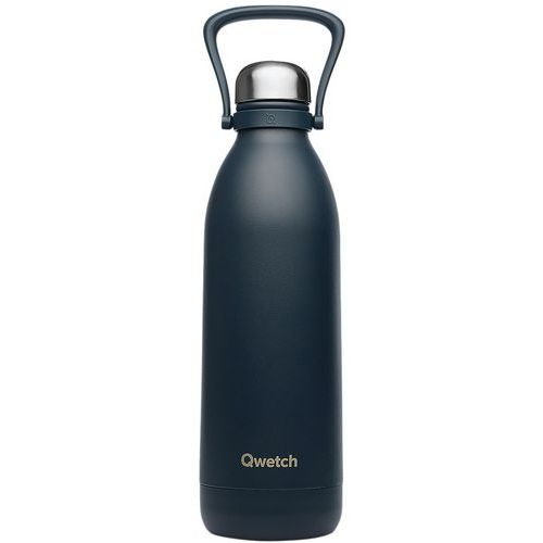 Thermosflasche 1,5 L Karbon Matt - Qwetch Thermosflasche 1,5 L Karbon Matt - Qwetch