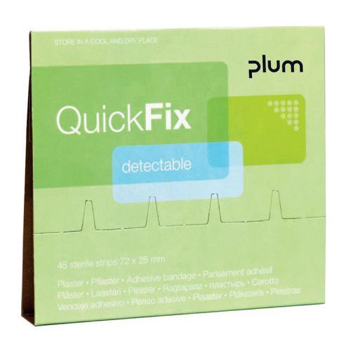 Nachfüllpackung für detektierbare Pflaster - Quickfix