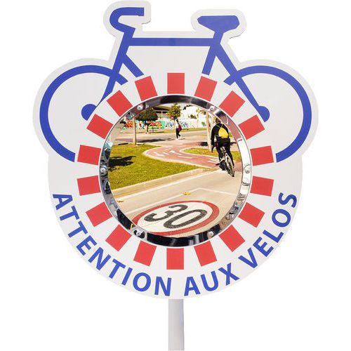 Miroir routier - cadre PVC - Plexi+ - Kaptorama Miroir routier - cadre PVC - Plexi+ - Kaptorama