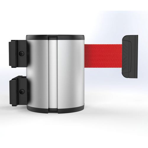 Wandgurtkassette XL 21, eloxiert, Gurt, 7 m, magnetisch - Beltrac